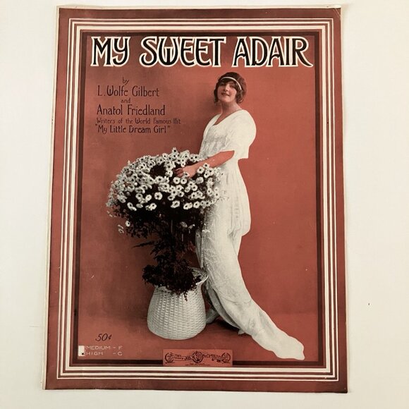 1910s Vintage Sheet Music Ypsilanti You Broke My Heart to Pass the Time Away - Picture 10 of 16